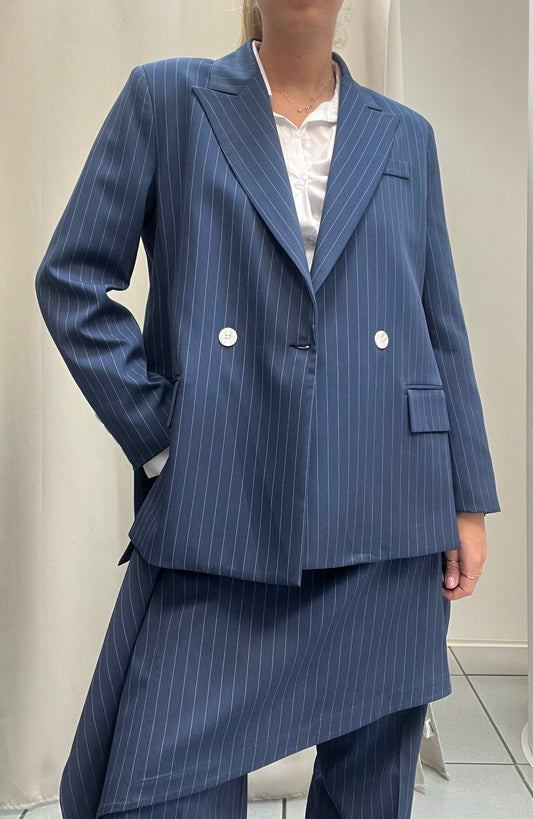 Blazer a righe Lumina