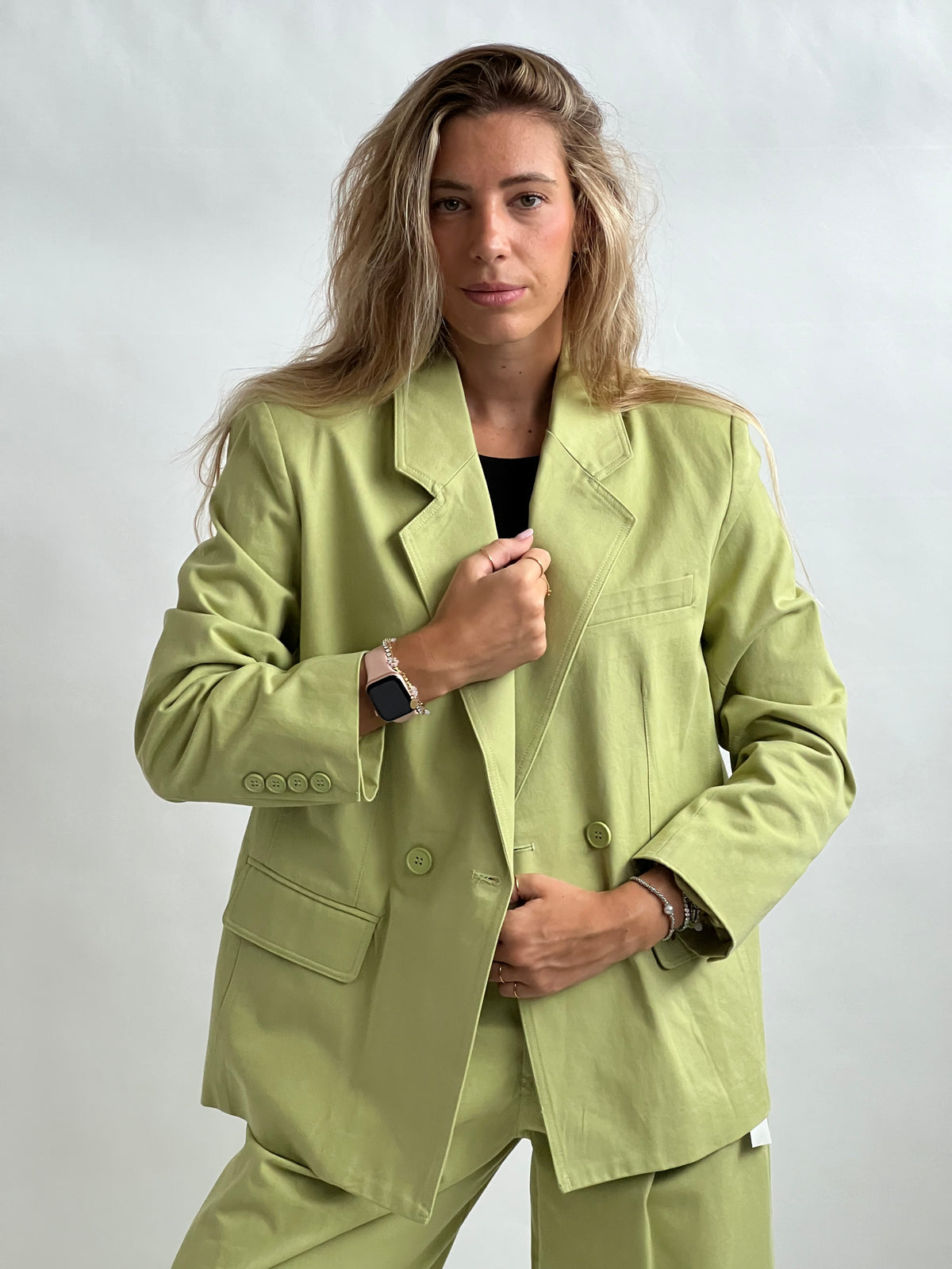 Blazer verde Lumina