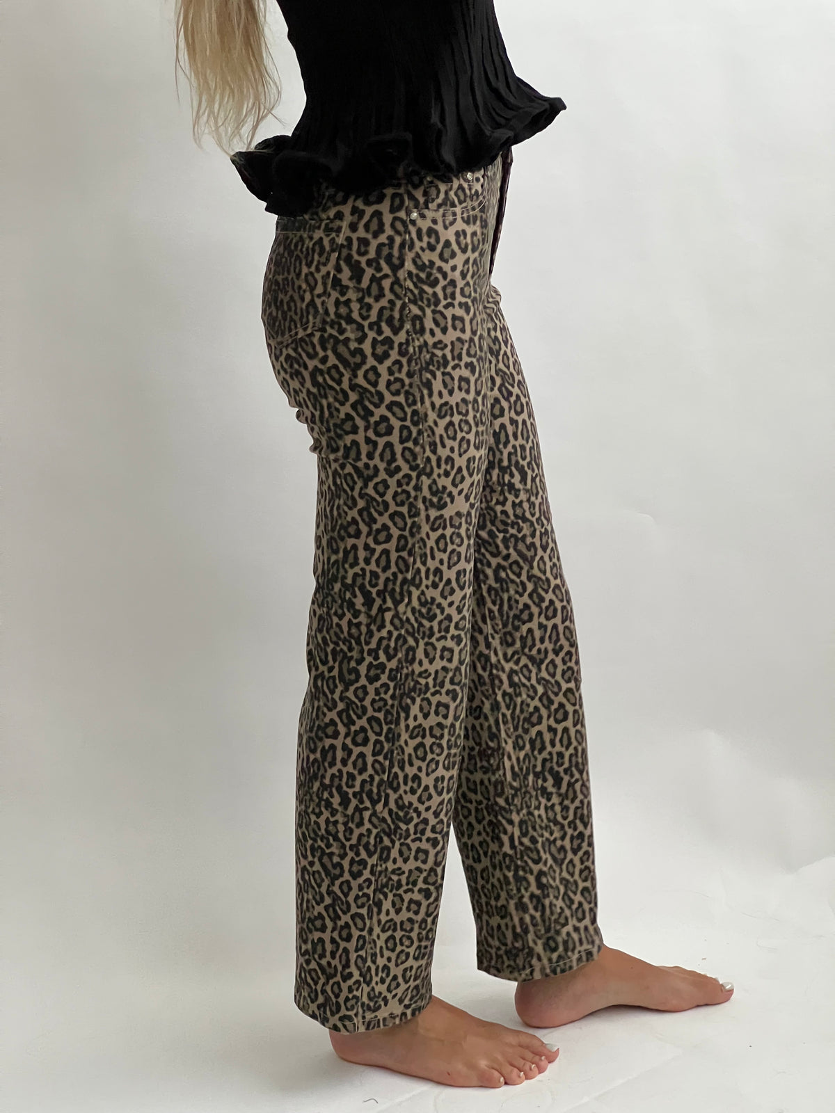 Jeans leopardati