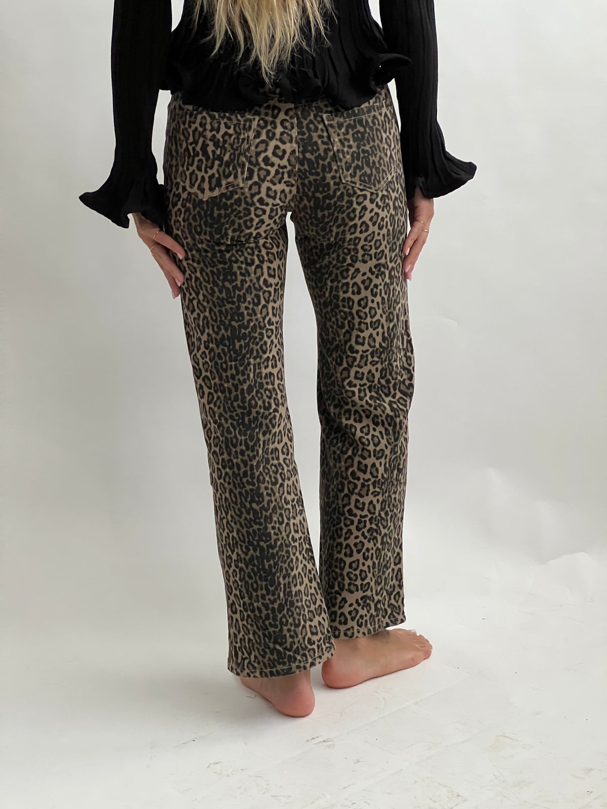 Jeans leopardati