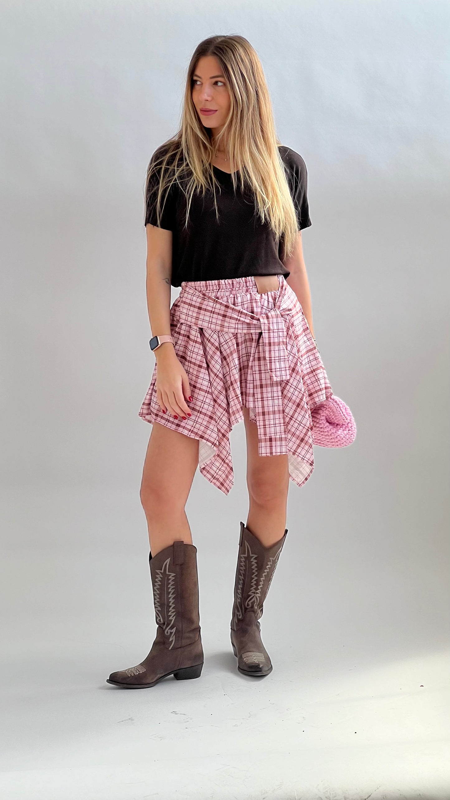 Gonna con pantaloncino