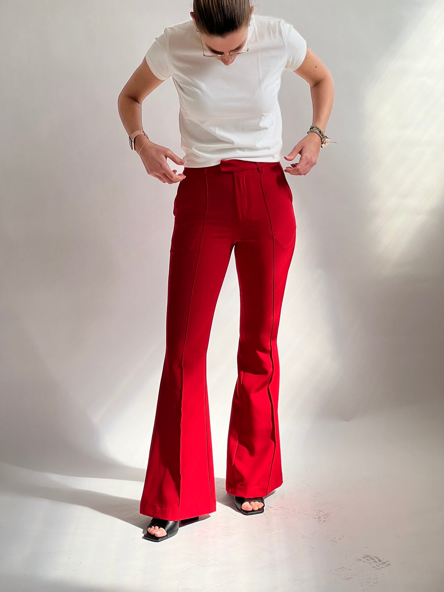 Pantalone a zampa Lumina