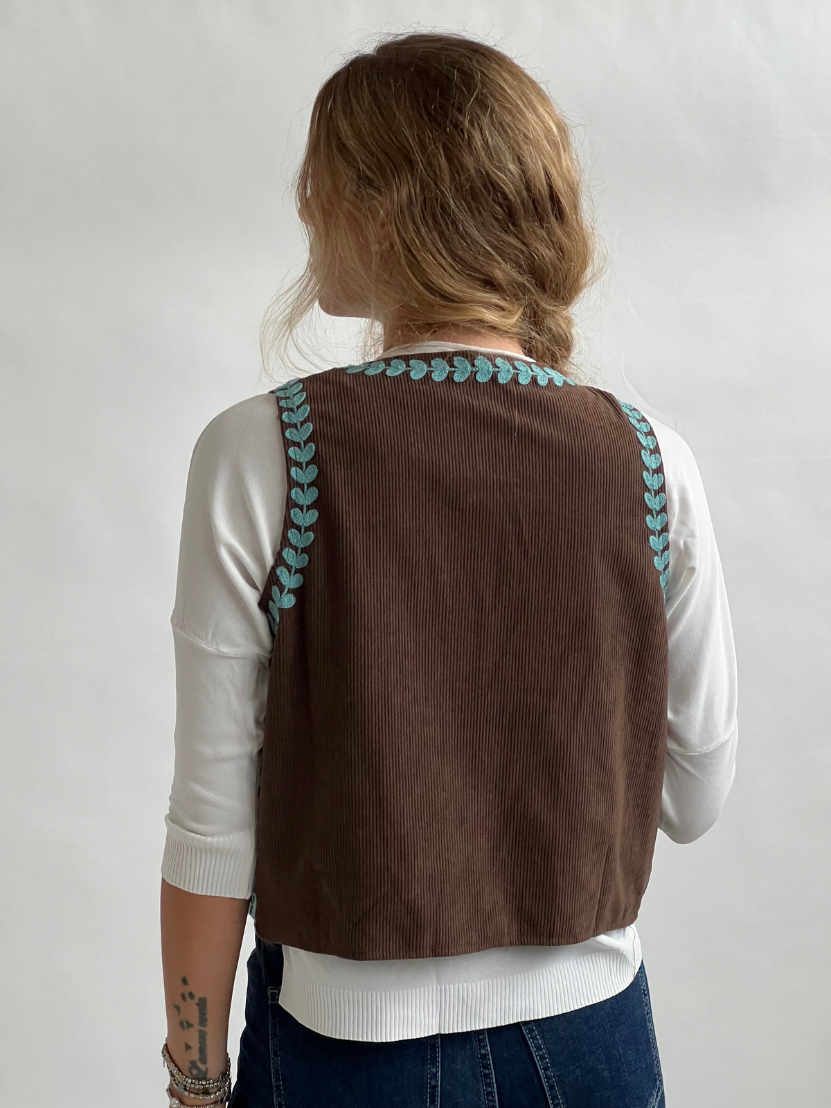 Gilet floreale