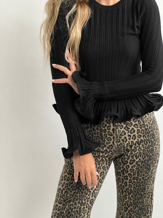 Jeans leopardati