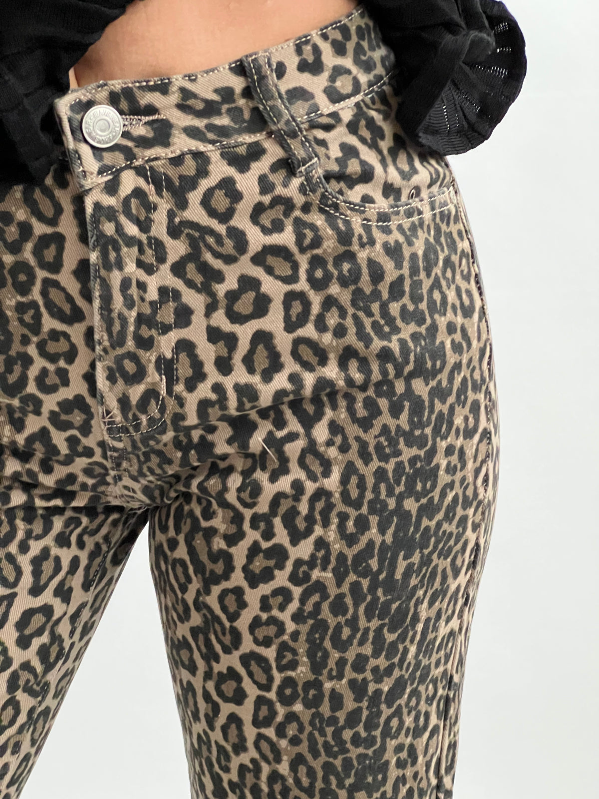 Jeans leopardati