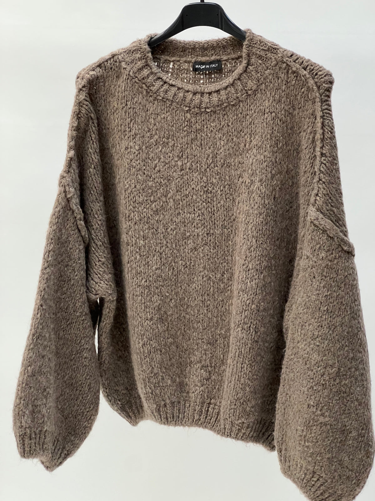 Maglione misto lana