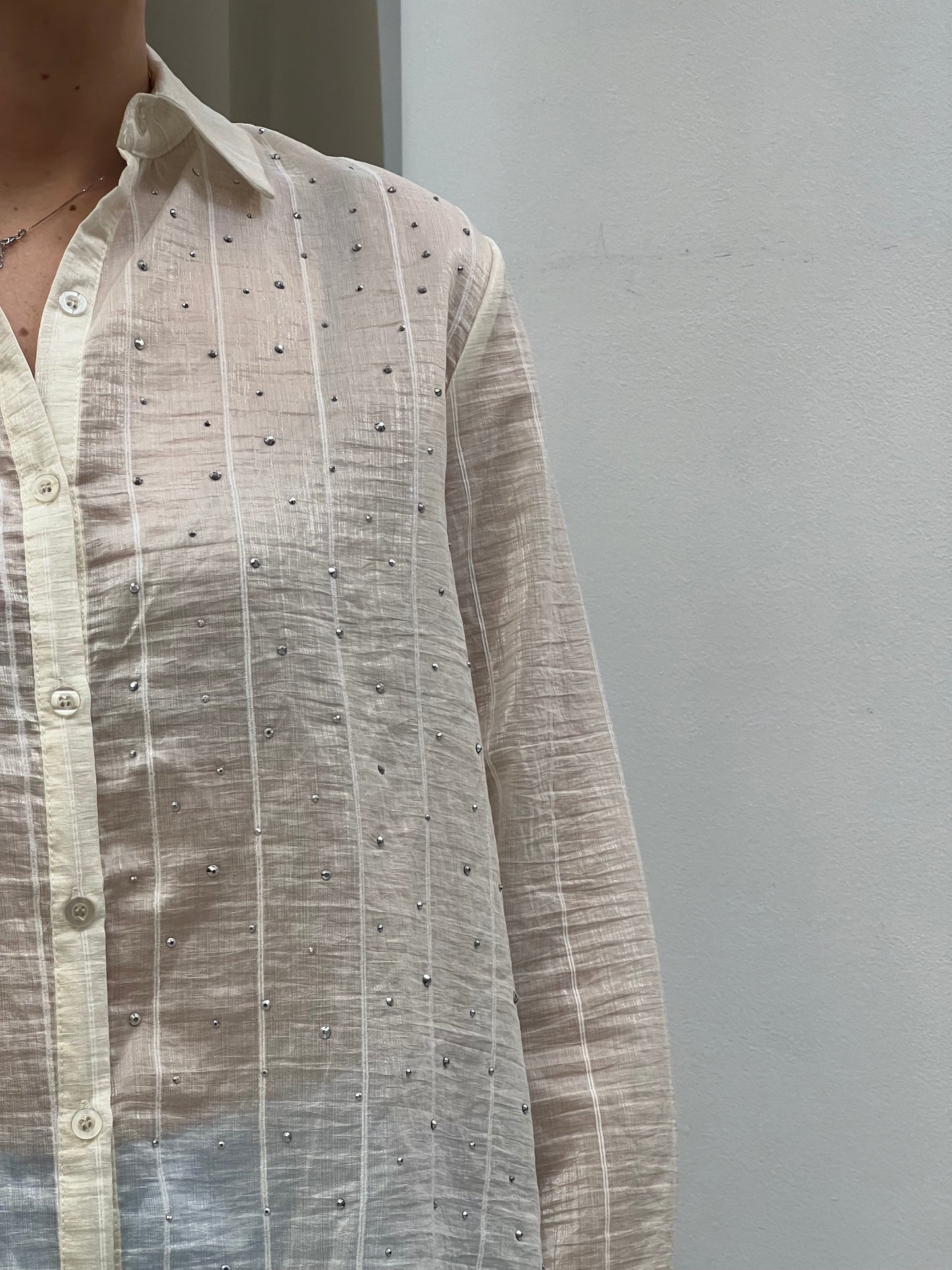 Camicia brillantini