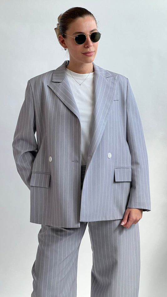 Blazer a righe Lumina