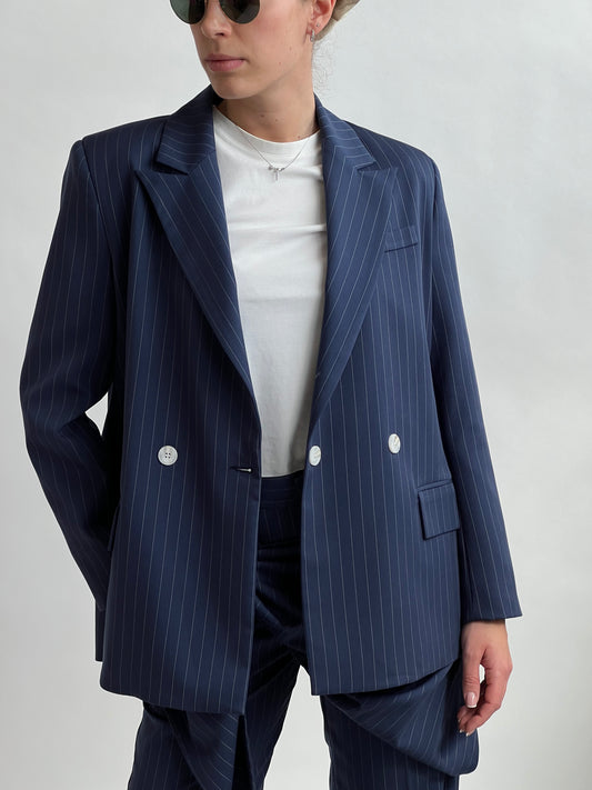 Blazer a righe Lumina