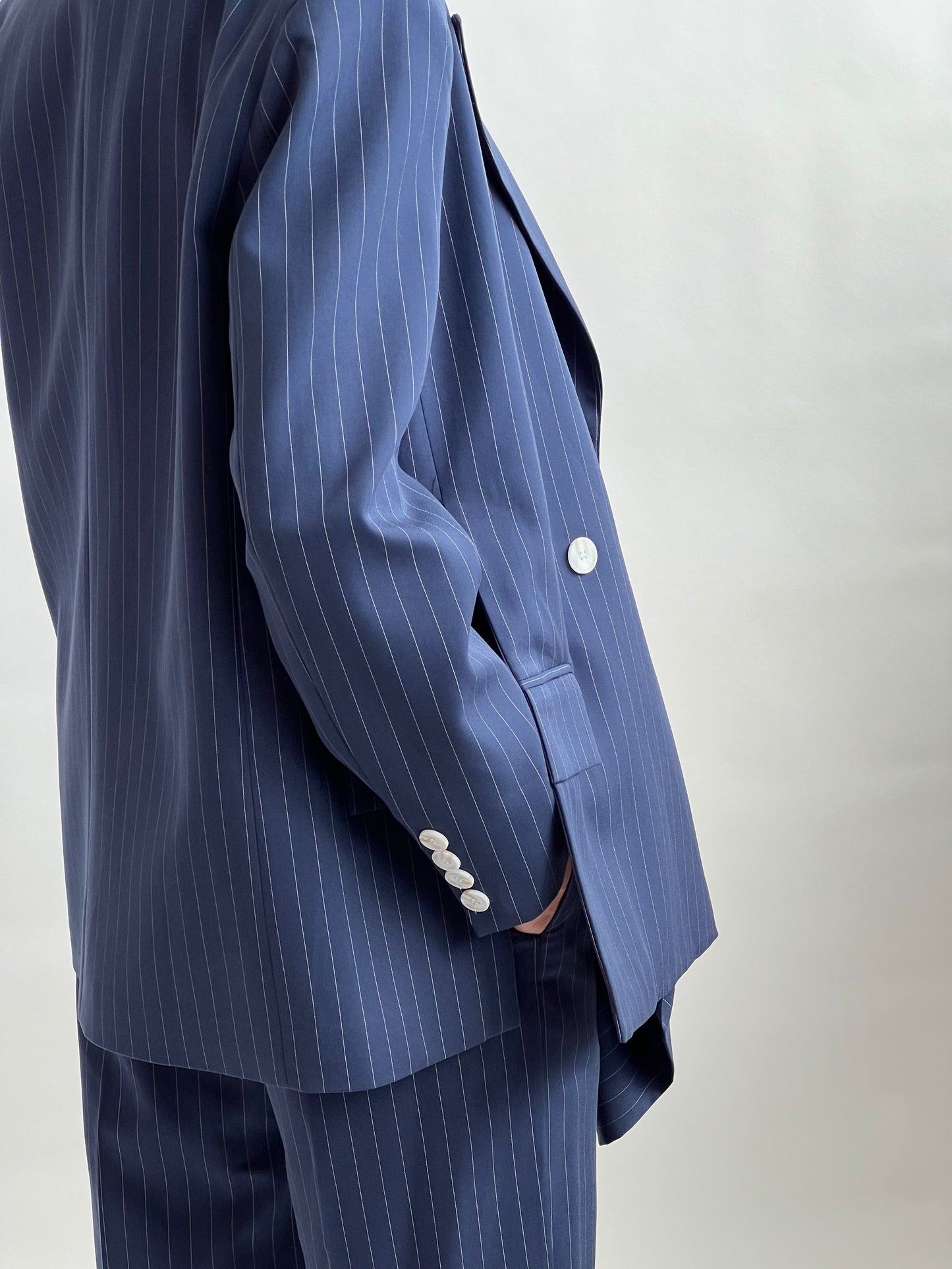 Blazer a righe Lumina