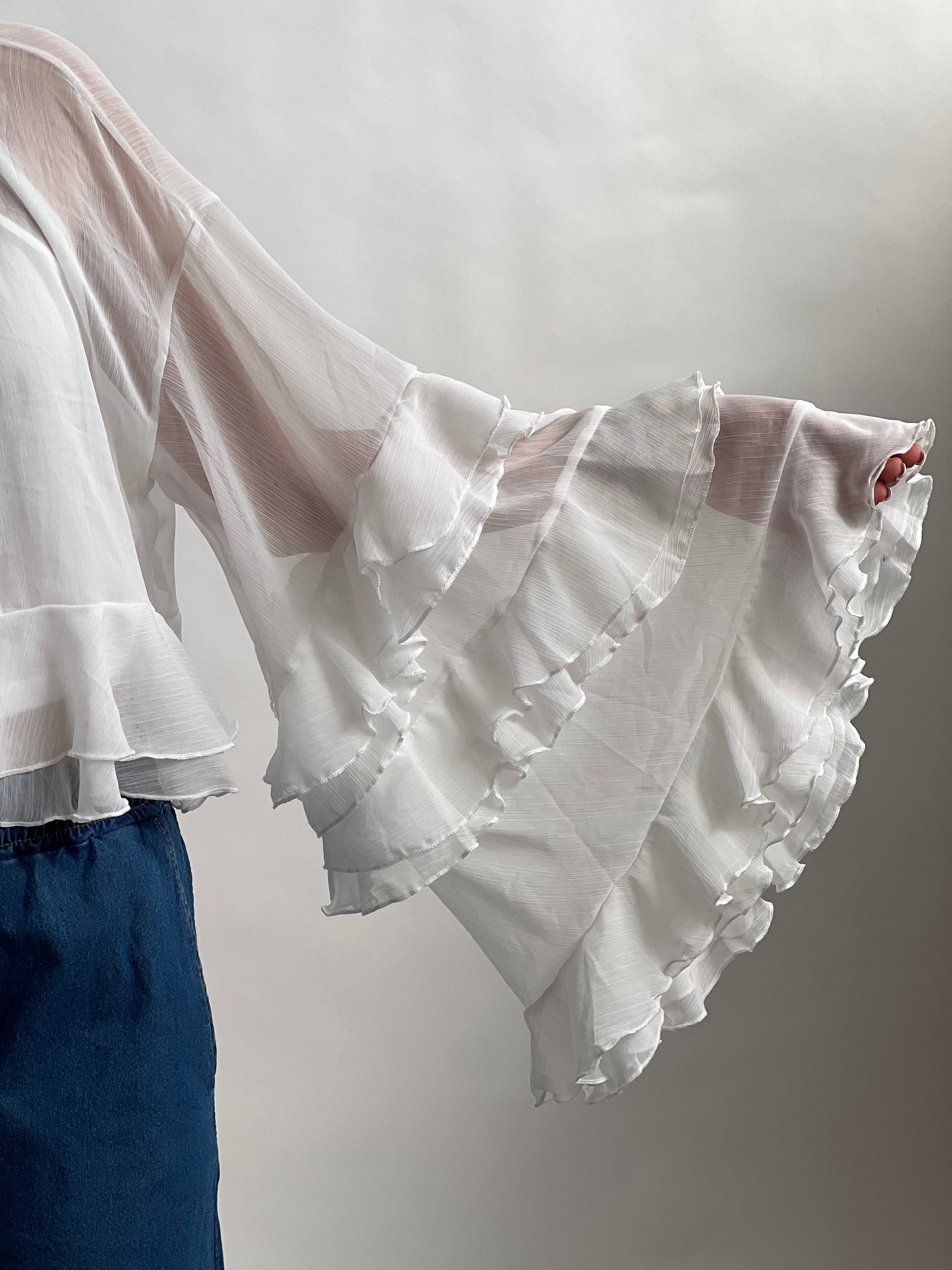 Camicia a balze